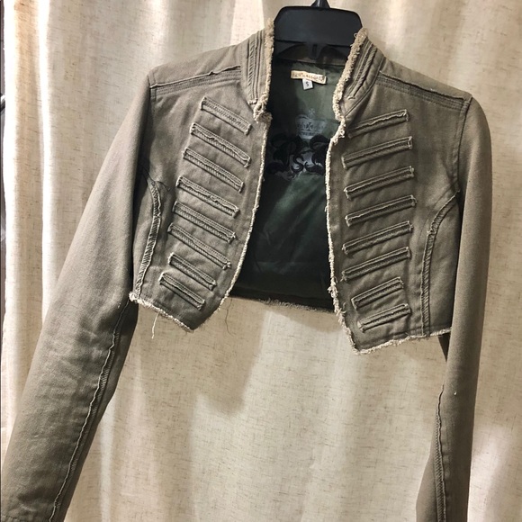 Picasso Jackets & Blazers - Picasso military inspired cropped jacket, Small